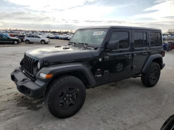  Salvage Jeep Wrangler