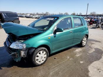  Salvage Chevrolet Aveo