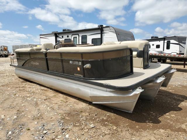  Salvage Aurora Pontoon Boats 34bhts