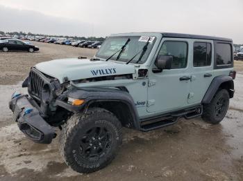  Salvage Jeep Wrangler
