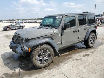  Salvage Jeep Wrangler