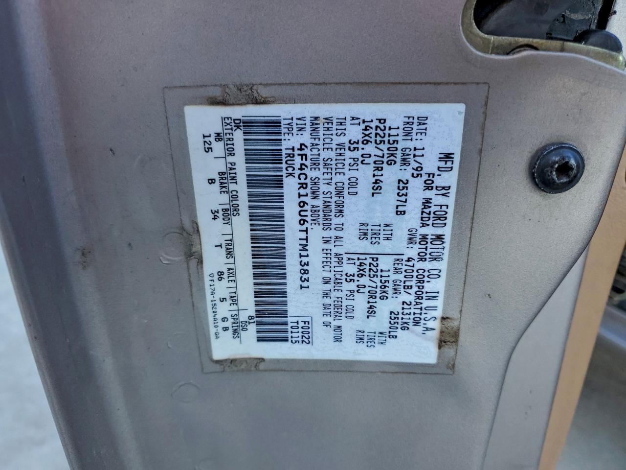 Mazda B Series Cab Plus Image 8